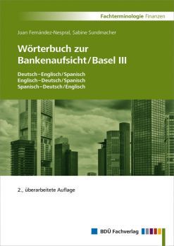 Fernández-Nespral: Wörterbuch zur Bankenaufsicht /Basel III DE-EN-ES ONLINE